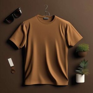 Printed Brown Tshirt