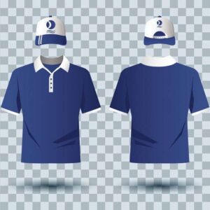 Printed Blue Tshirt