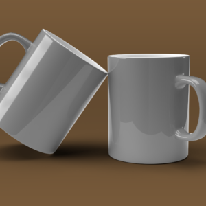 Printed Dark coffee mug